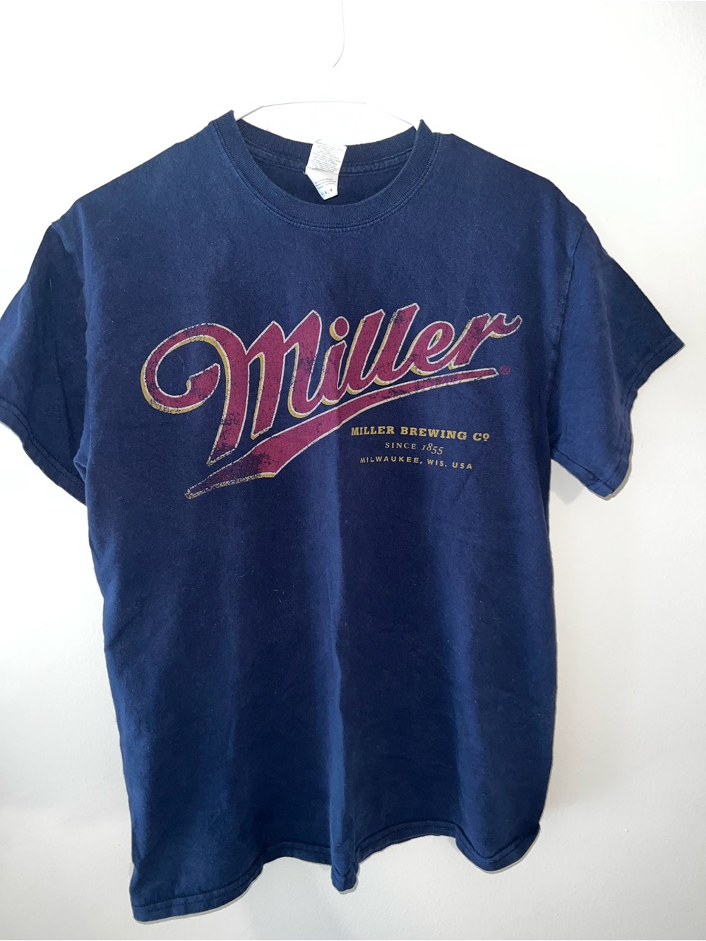 Miller Navy Graphic Logo Tee - Men
